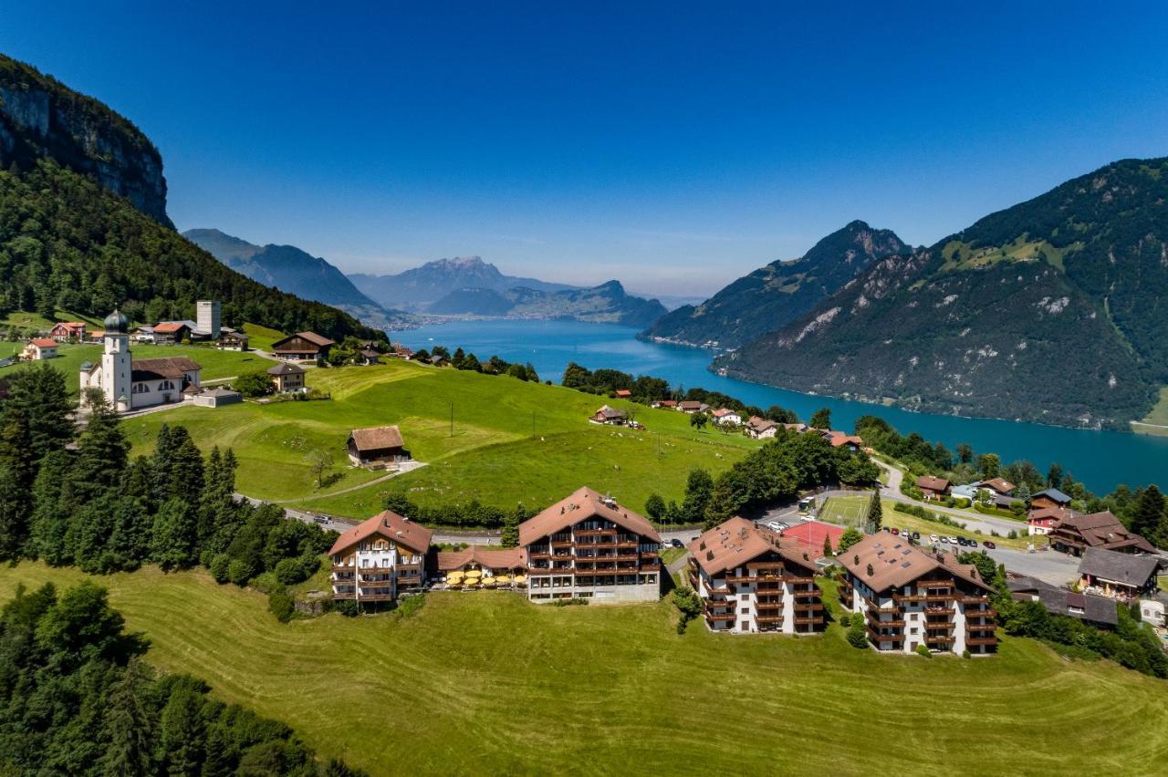 Hotel Und Naturhaus Bellevue Seelisberg Eksteriør bilde