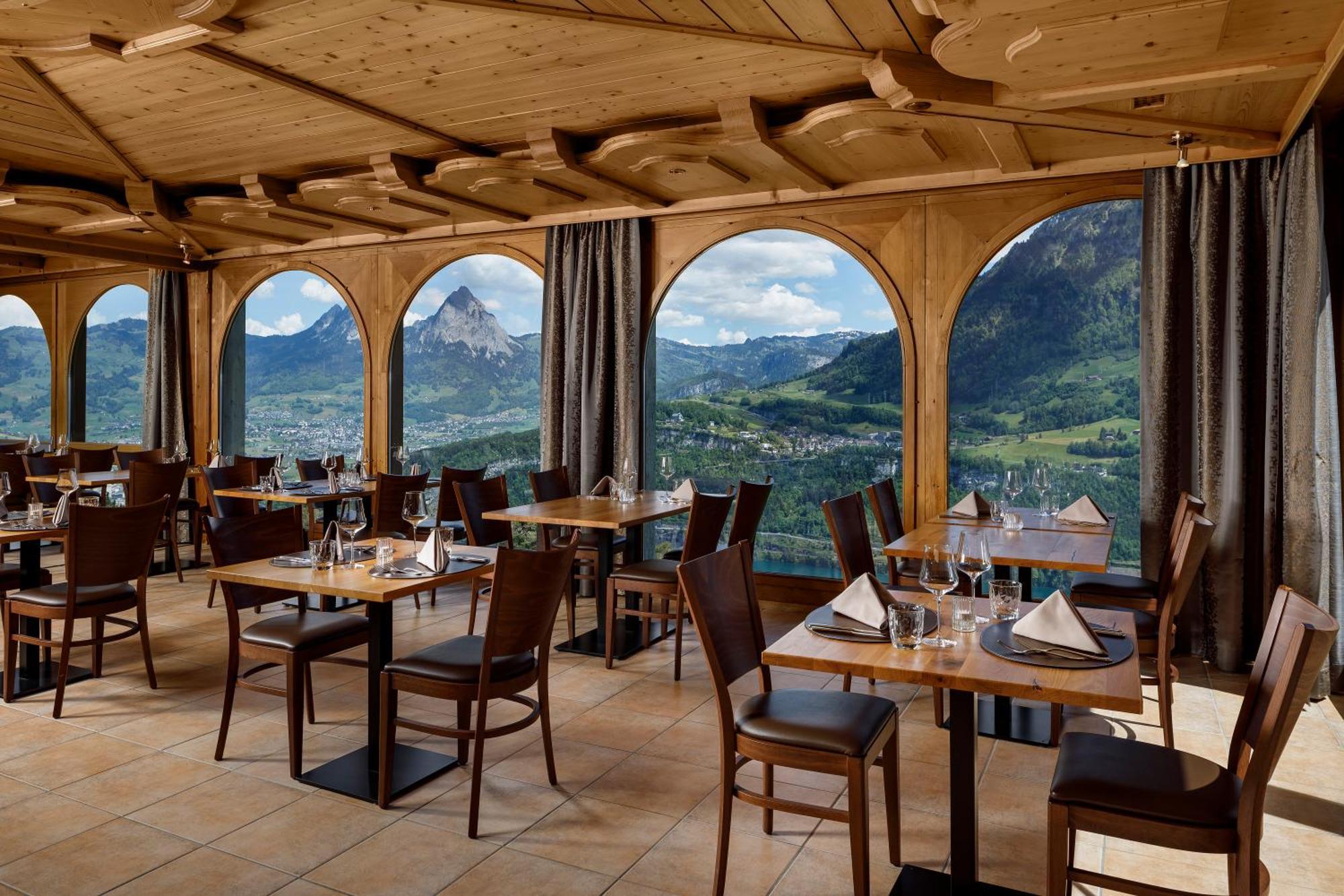 Hotel Und Naturhaus Bellevue Seelisberg Eksteriør bilde